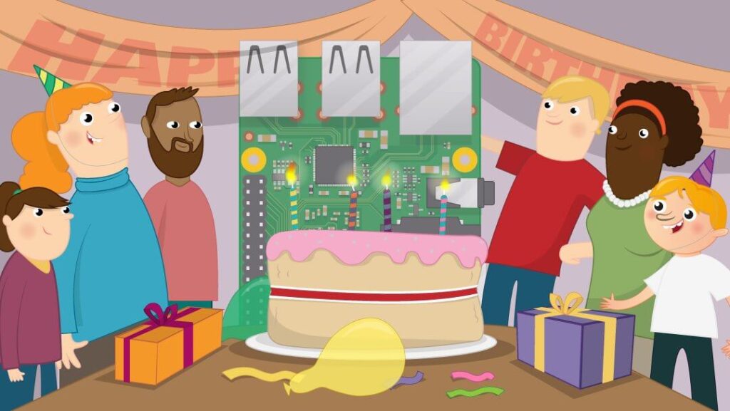 4 Years Raspberry Pi