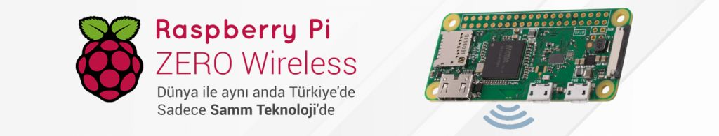 Raspberry Pi ZERO Wireless in Turkey