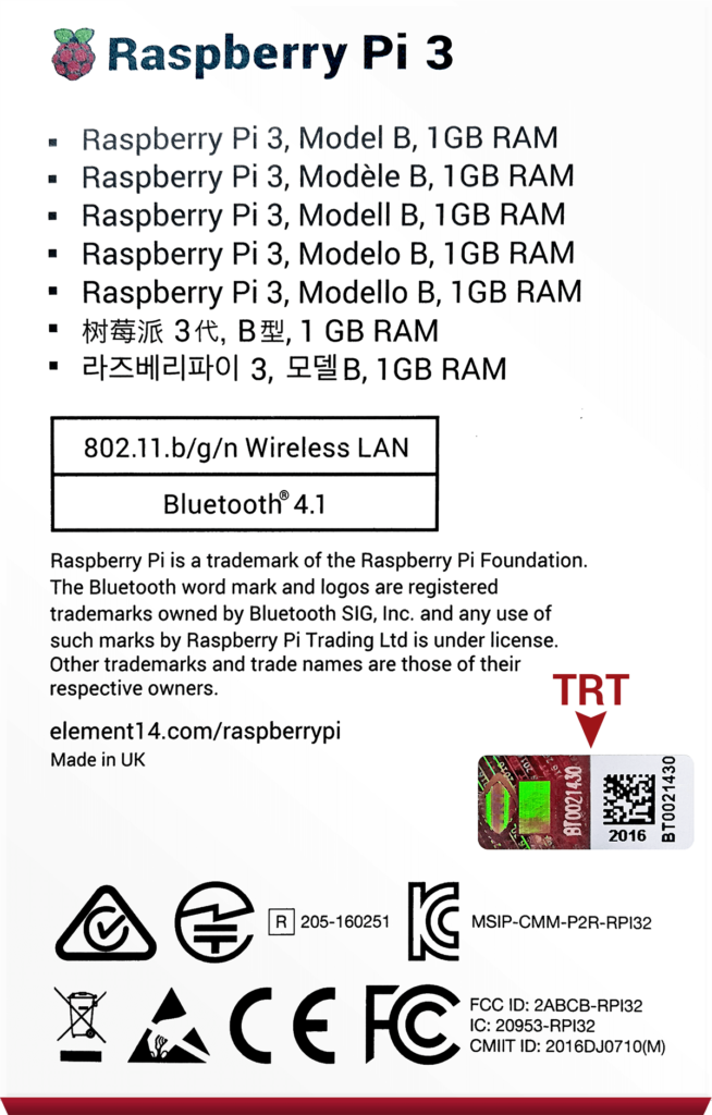 Raspberry Pi Models