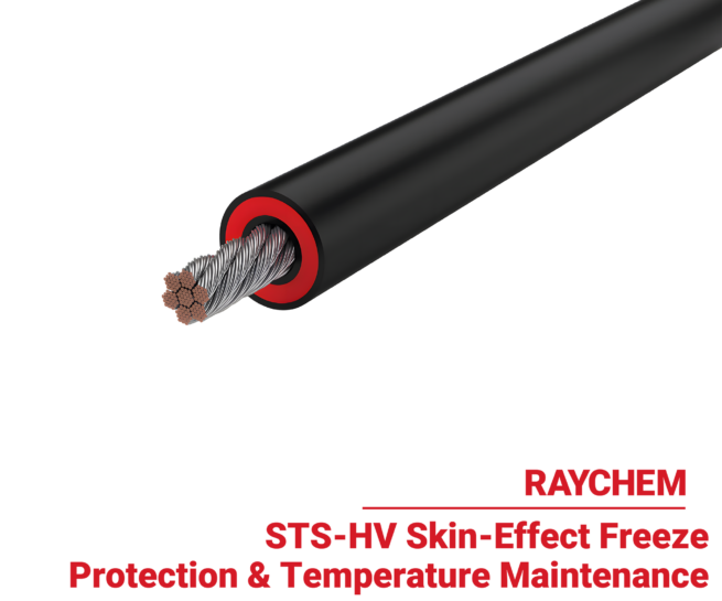 STS-HV-Skin-Effect-Freeze-Protection-&-Temperature-Maintenance-Industrial-Heating-Cable-nVent-Raychem