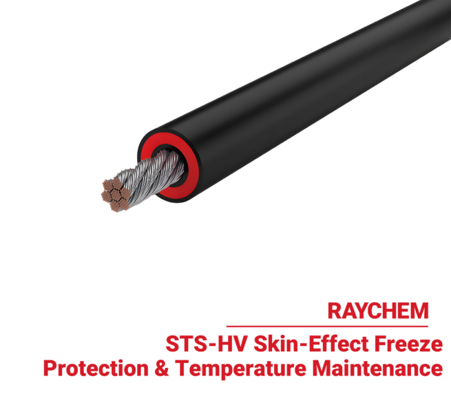 STS-HV-Skin-Effect-Freeze-Protection-&-Temperature-Maintenance-Industrial-Heating-Cable-nVent-Raychem