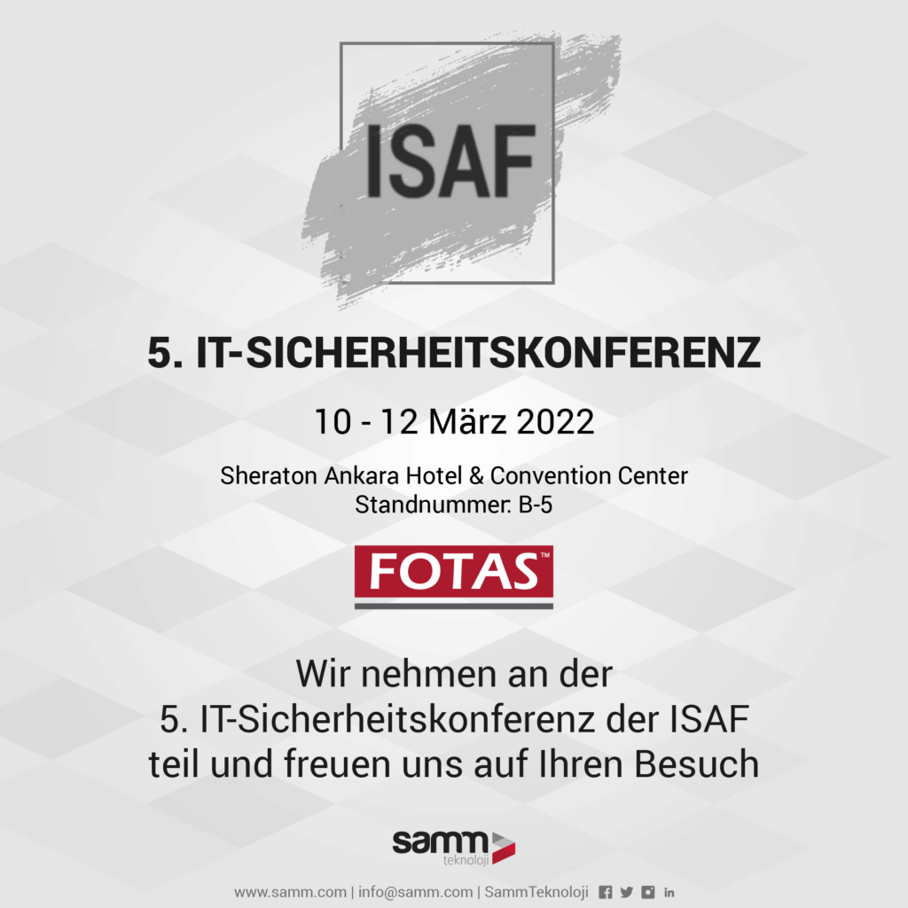 SAMM nimmt an der ISAF Cyber Security Expo und Konferenz teil