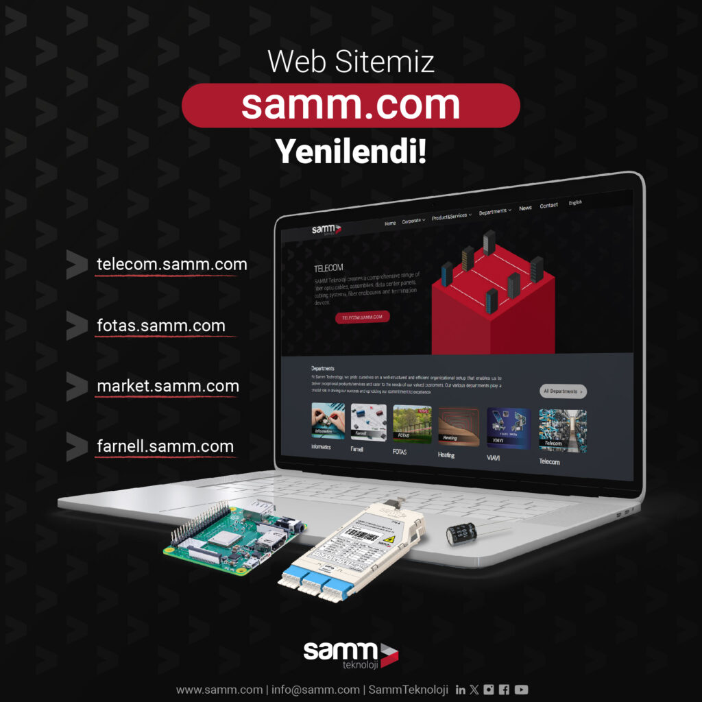 Artık samm.com Daha Hızlı, Sade ve Kolay bir Deneyim Sunuyor.