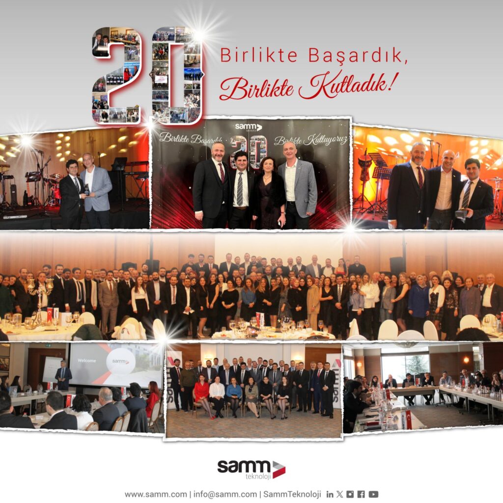 Samm Teknoloji-20. Yılını Kutluyor.