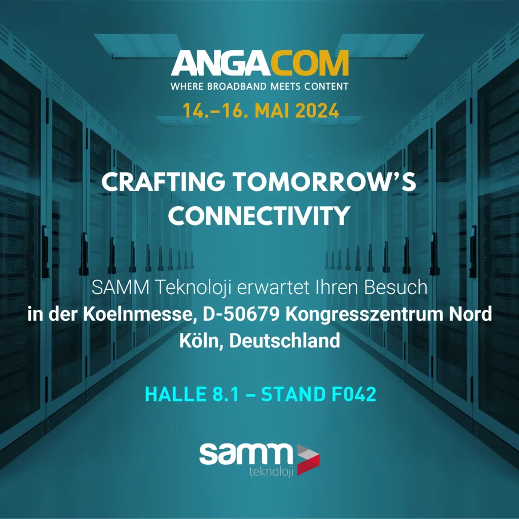 SAMM Teknoloji erwartet Ihren Besuch - AngaCom 2024