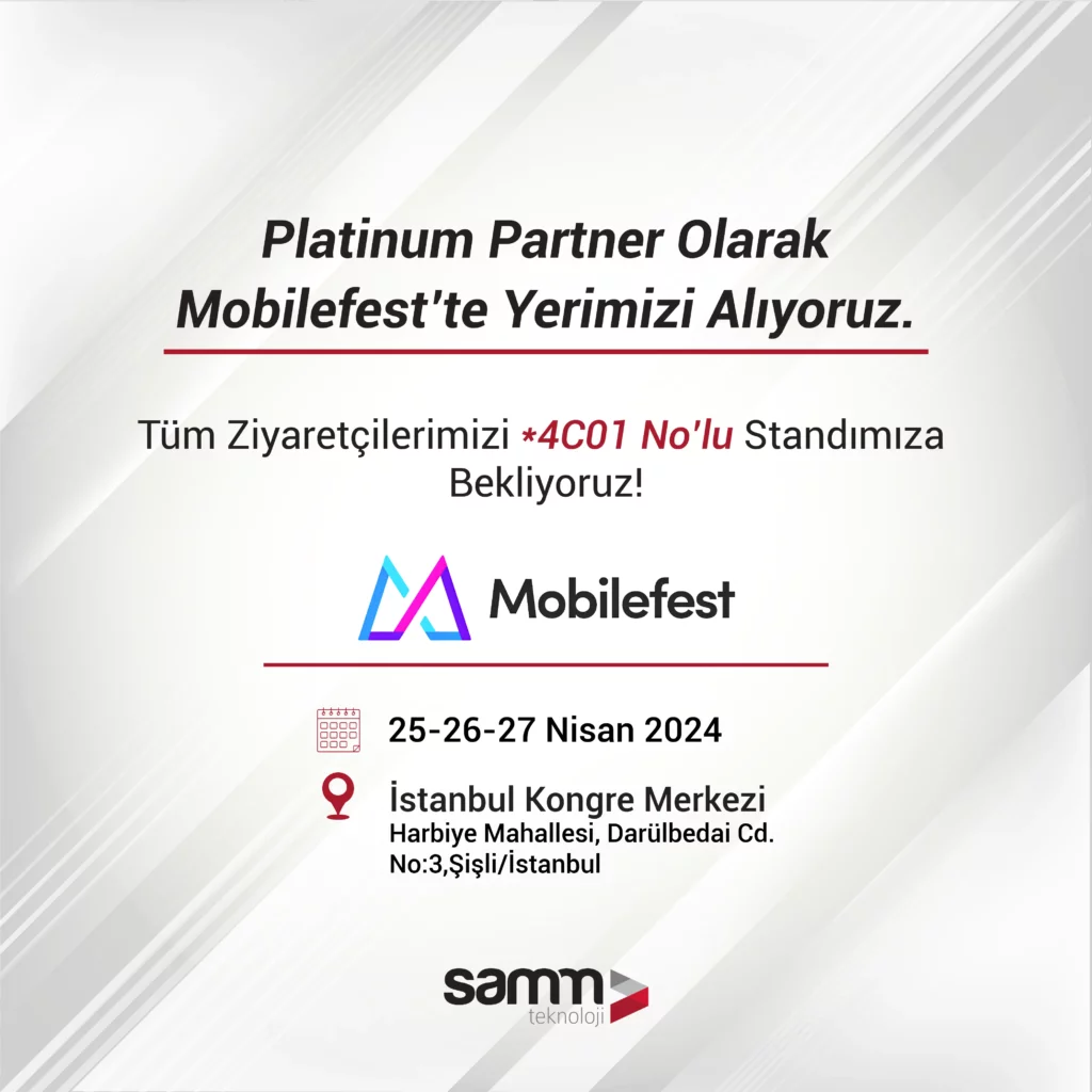 SAMM Teknoloji-Mobilefest-Viavi-TR