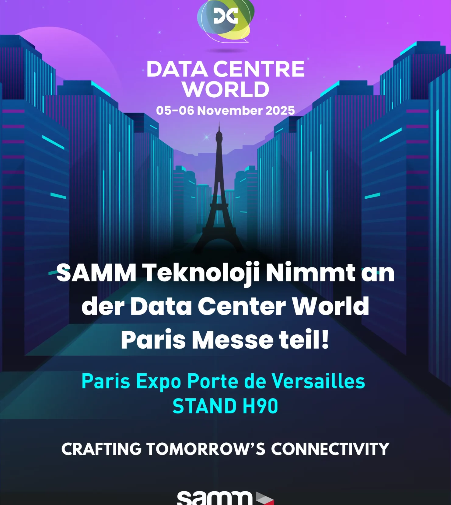 SAMM Teknoloji-Data Center World Paris-DEU