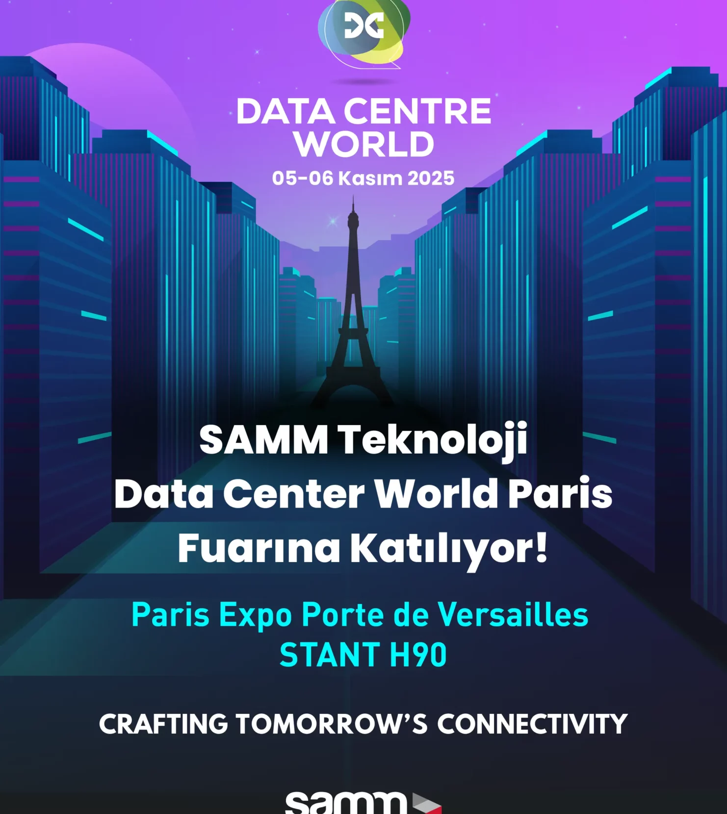 SAMM Teknoloji-Data Center World Paris-TR