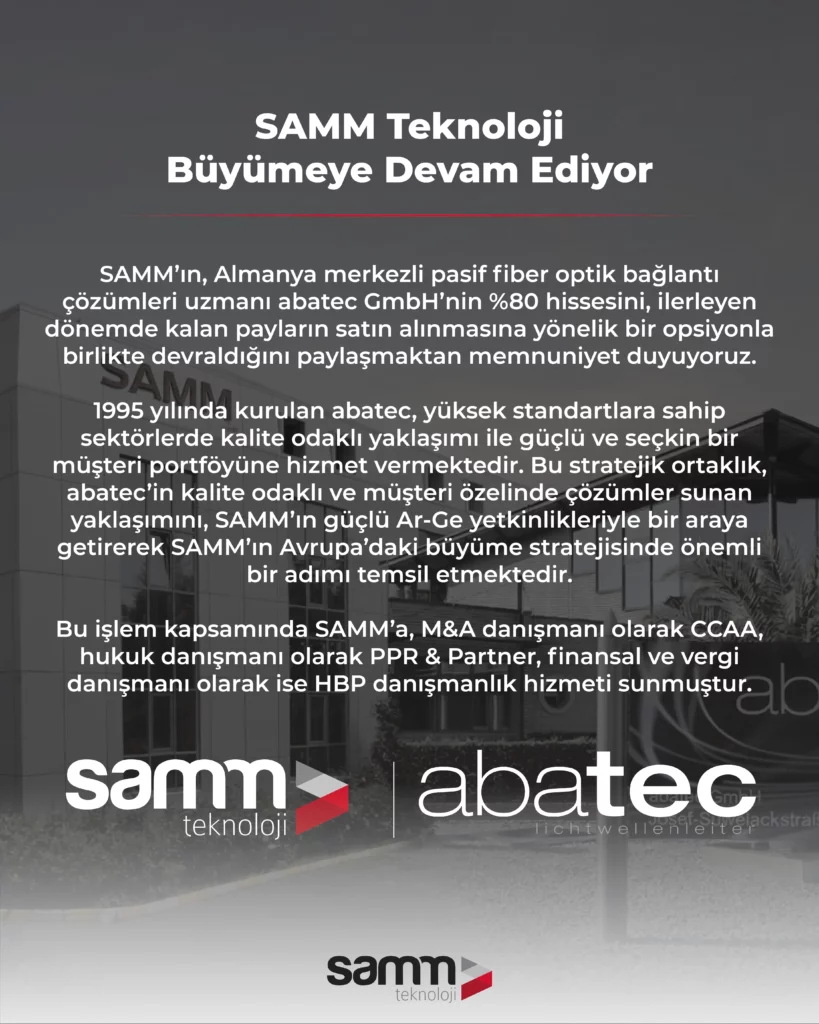 SAMM Teknoloji-abatec-Duyuru-Türkçe