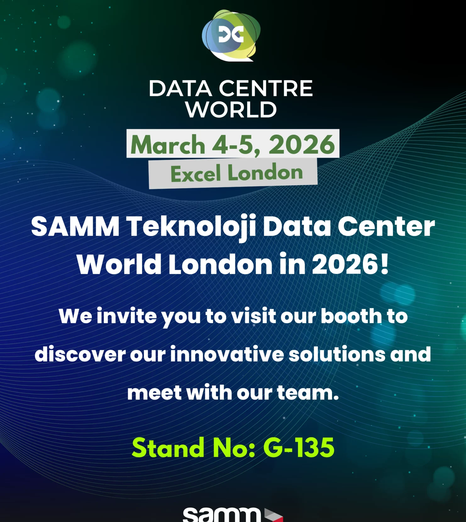 SAMM Teknoloji-DCW LONDON-2026-İngilizce