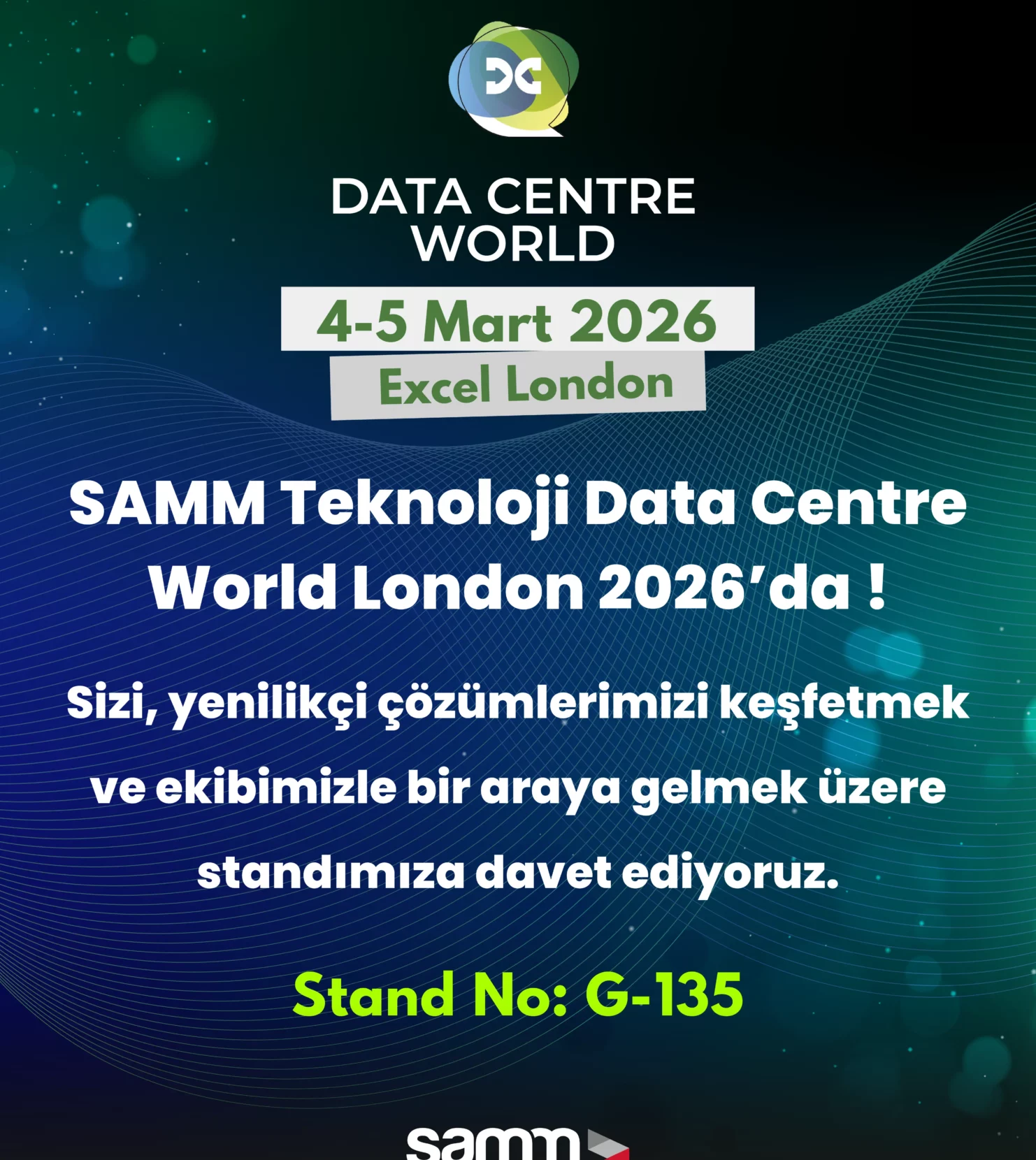 SAMM Teknoloji-DCW LONDON-2026-Türkçe